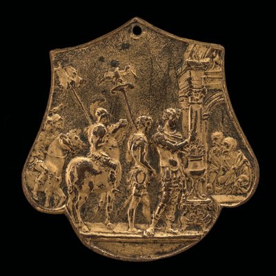 Muzio Scevola, seconda metà del XV secolo da Master IO.FF.