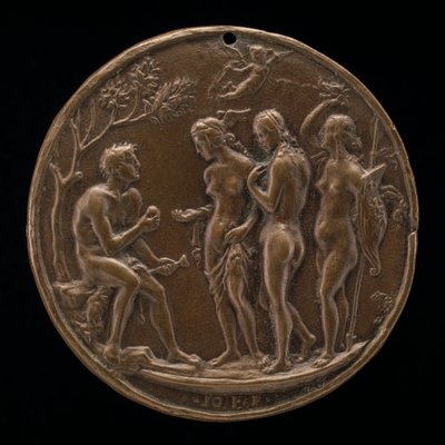 Il giudizio di Paride, seconda metà del XV secolo da Master IO.FF.