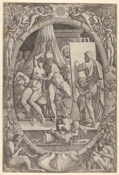 Apelle dipinge Alessandro e Campaspe da Master IQV
