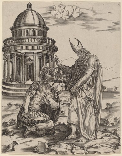 Alessandro e il sommo sacerdote di Gerusalemme da Master IRs