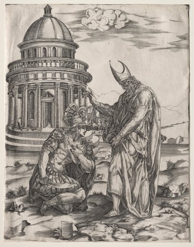 Alessandro Magno e il Sommo Sacerdote di Gerusalemme da Master IRs