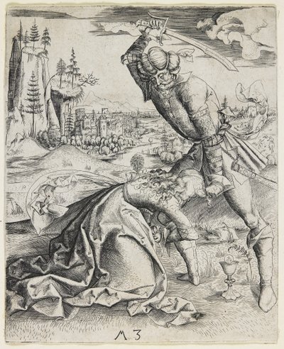 Decapitazione di Santa Barbara, c. 1501 da Master MZ