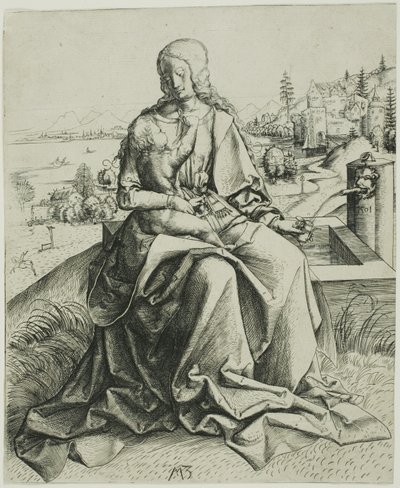 La Madonna della fontana da Master MZ