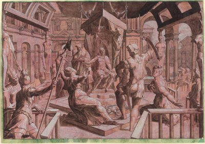 Il giudizio di Salomone da Master Of The Liechtenstein Adoration