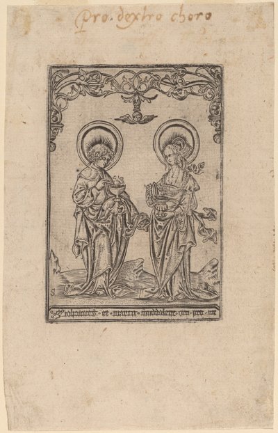 Santa Maria Maddalena e San Giovanni Evangelista da Master S
