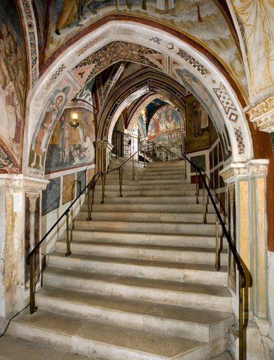 Vista della Scala Santa costruita per ordine dell