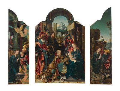Un trittico: il pannello centrale: L