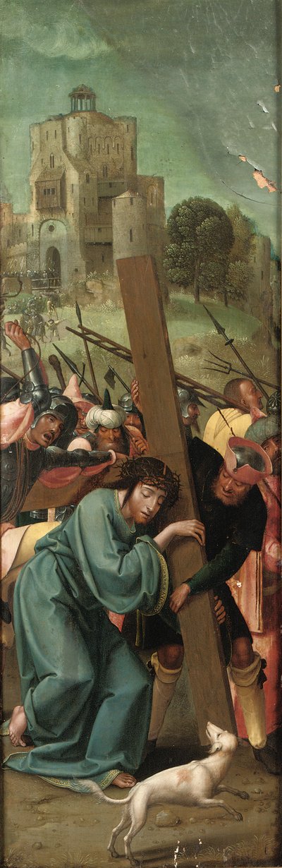 Cristo che porta la croce, c.1518 da Master of 1518
