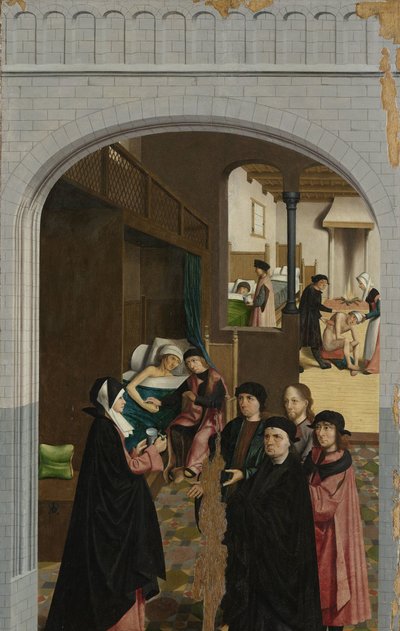 Le sette opere di misericordia da Master of Alkmaar