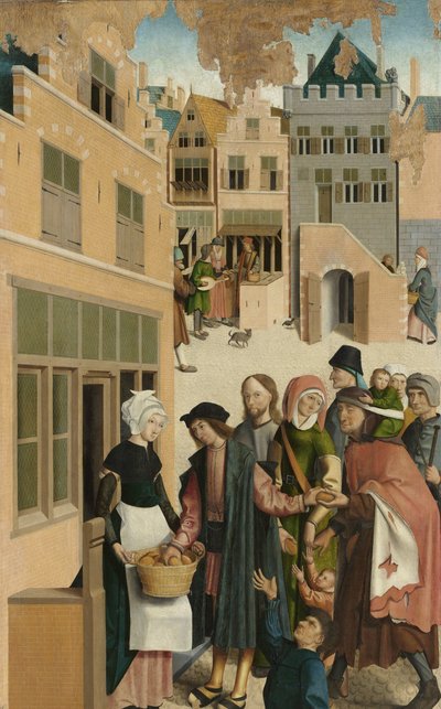 Le sette opere di misericordia da Master of Alkmaar