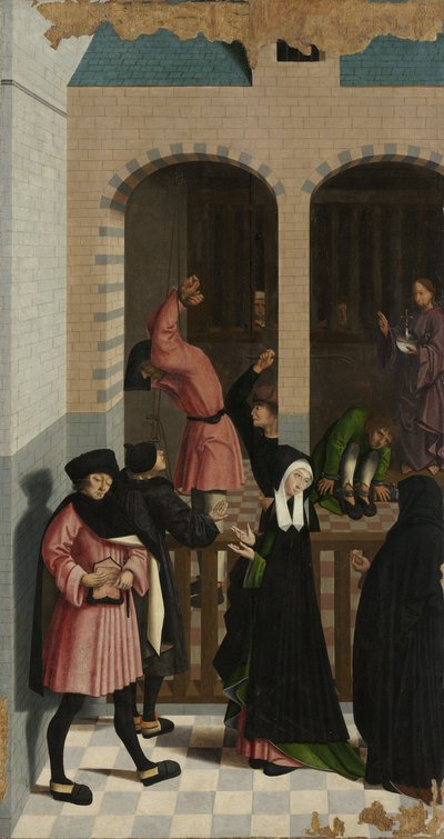 Le Sette Opere di Misericordia: Riscatto dei Prigionieri, 1504 da Master of Alkmaar