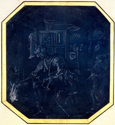 Il Figliol Prodigo davanti al Fuoco, inizio XVI secolo da Master of Antwerp