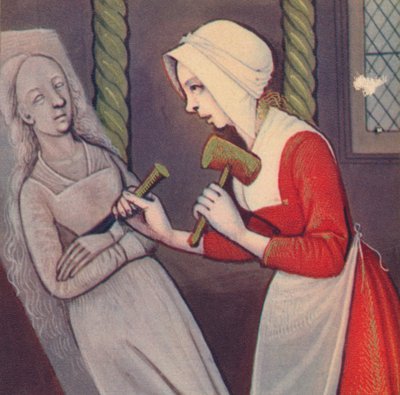 Marcia - Vergine perpetua, 1403, 1939 da Master of Berry