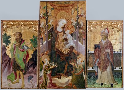 Vergine con bambino, san Giovanni Battista e sant