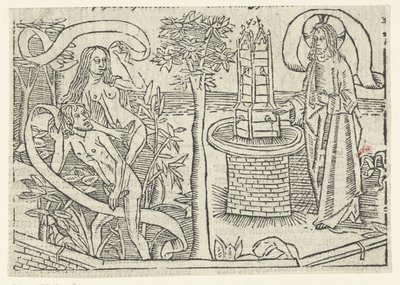 Espulsione dal Paradiso da Master of Delft (attributed to)