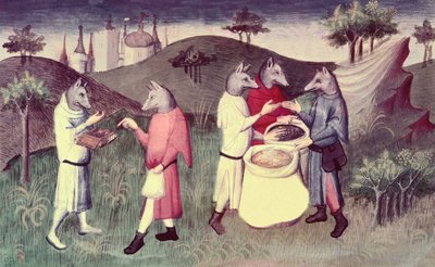 Popolo di Andaman cynocephali da Master of Egerton