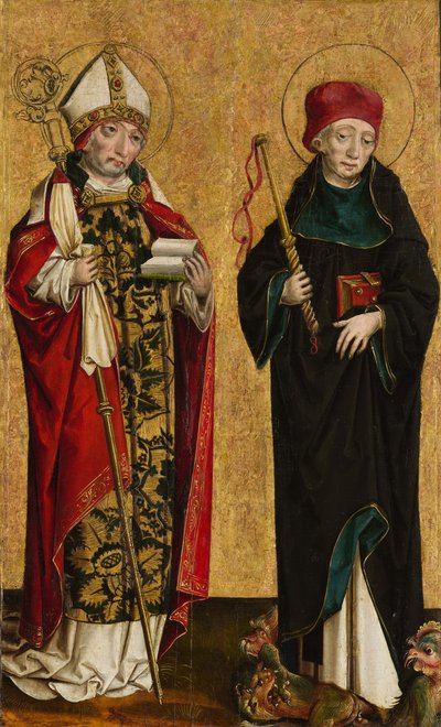 San Adalberto e San Procopio, ca. 1490-1500 da Master of Eggenburg