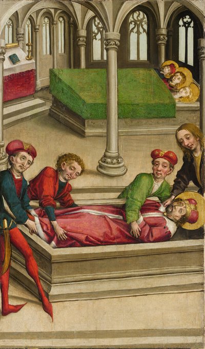 La sepoltura di San Venceslao da Master of Eggenburg