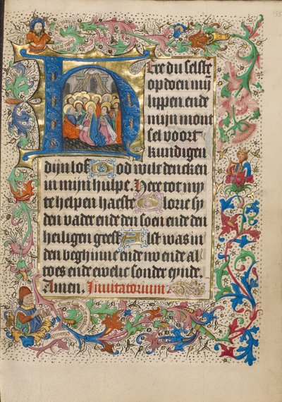 Iniziale H: Pentecoste da Master of Evert Zoudenbalch