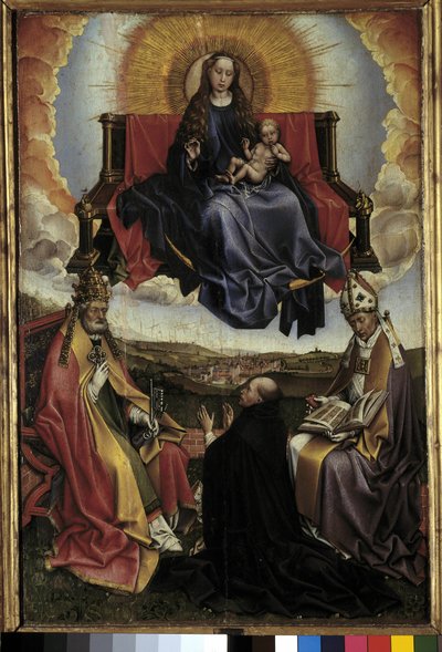 Vergine in gloria tra San Pietro e Sant