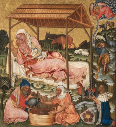 La Natività di Cristo da Master of Hohenfurth