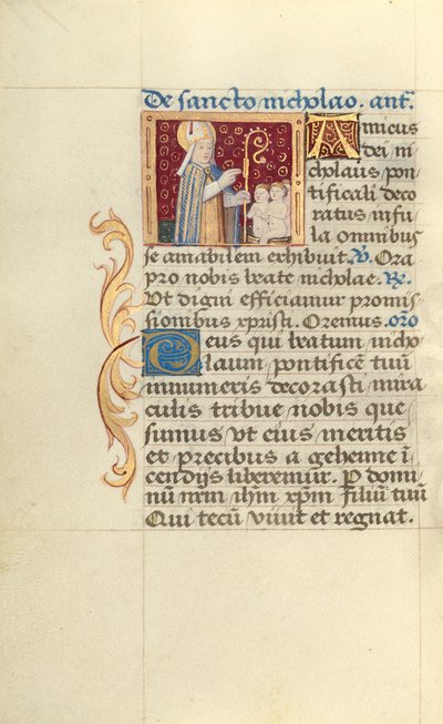 San Nicola da Master of Jacques de Besançon