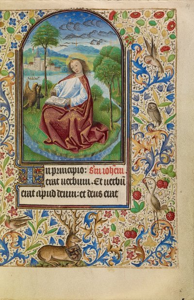 Libro delle Ore da Master of Jacques of Luxembourg