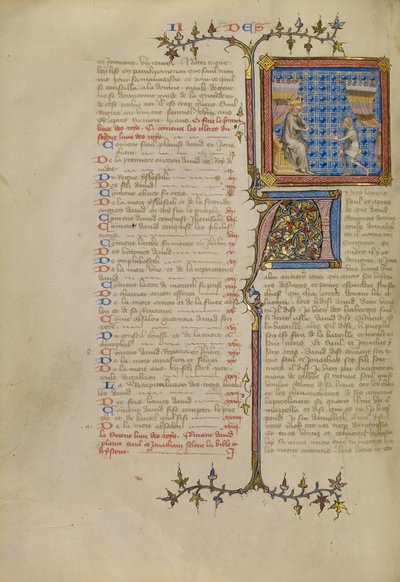 Saul prima di Samuele da Master of Jean de Mandeville