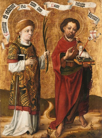 Santi Stefano e Giovanni Battista da Master of Liesborn