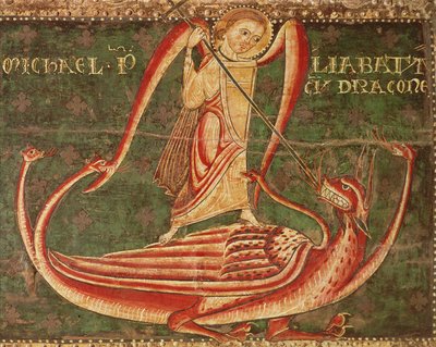 San Michele combatte il drago da Master of Llussà