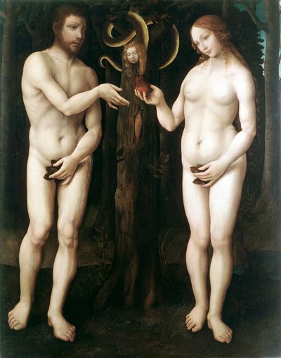 Adamo ed Eva da Master of Lucretia