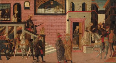 Lo Stupro di Lucrezia, fine XV-inizio XVI secolo da Master of Marradi