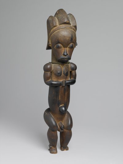 Figura guardiana reliquiario (Eyema-o-Byeri) da Master of Ntem