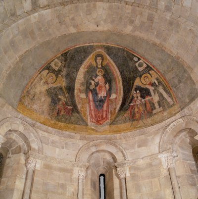 La Vergine e il Bambino in Maestà e l