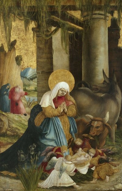 La natività da Master of Pulkau