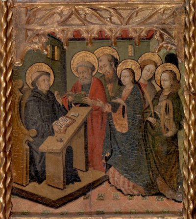 La Vergine Maria e i Santi Pietro, Paolo, Giovanni Evangelista e Caterina d