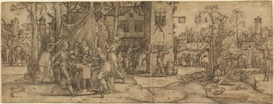 Scene dalla vita del Figliol Prodigo da Master of Saint Christopher