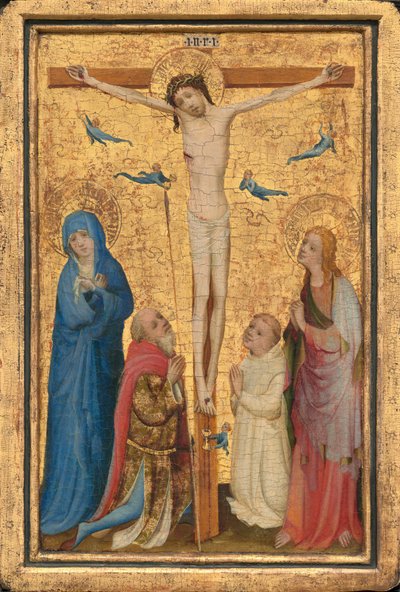 La crocifissione, c. 1400-1410 da Master of Saint Veronica