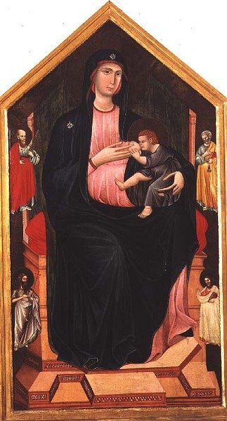Madonna col Bambino e santi da Master of San Gaggio