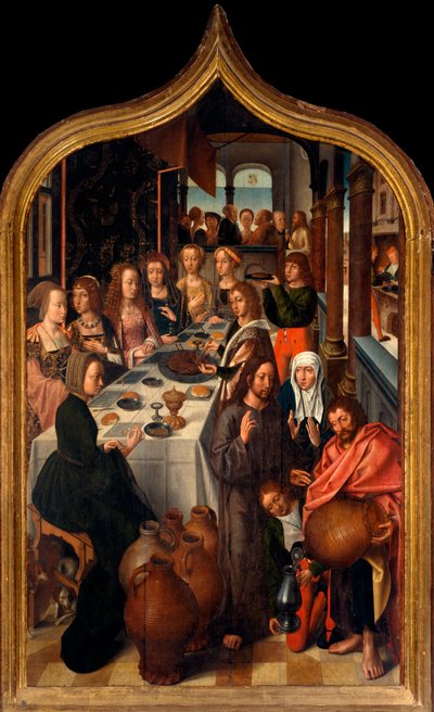 Trittico: Le nozze di Cana da Master of San Lorenzo