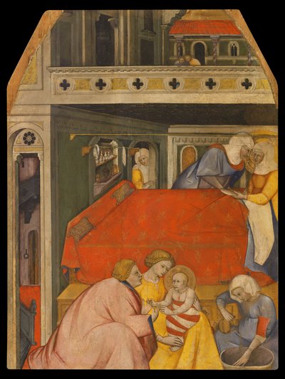 La nascita della Vergine da Master of San Lucchese
