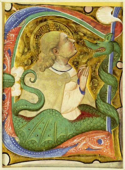 Iniziale istoriata 