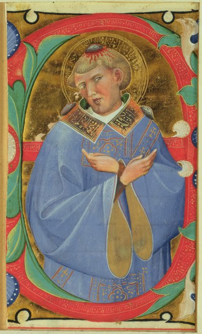 Iniziale istoriata 