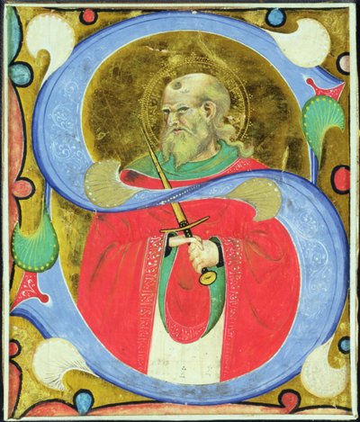 Iniziale istoriata 