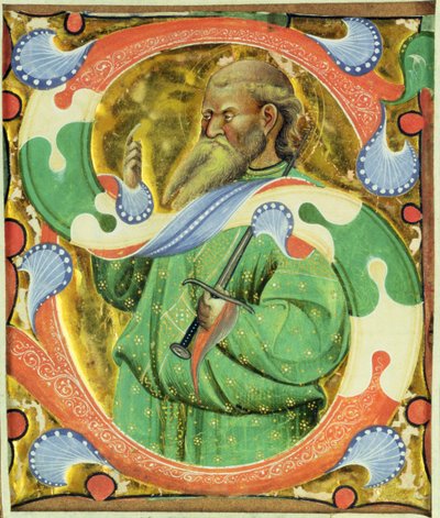 Iniziale istoriata 
