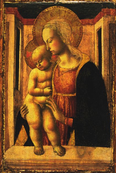 La Madonna col Bambino da Master of San Miniato