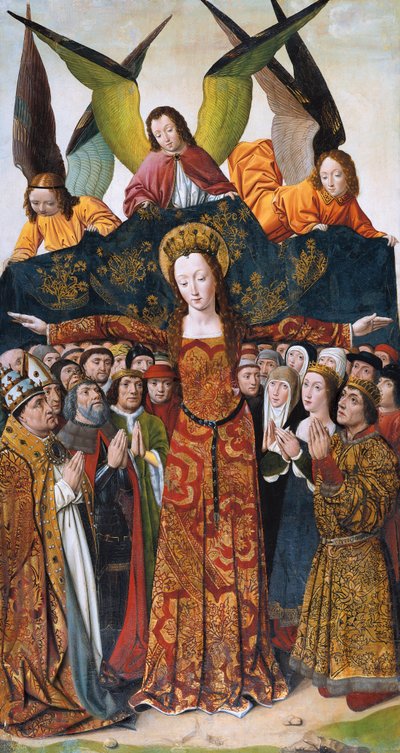 Vergine della Misericordia da Master of Santa Maria del Campo