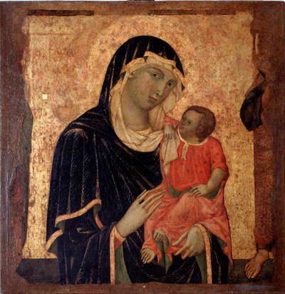 Vergine con bambino da Master of Santa Maria di Castello