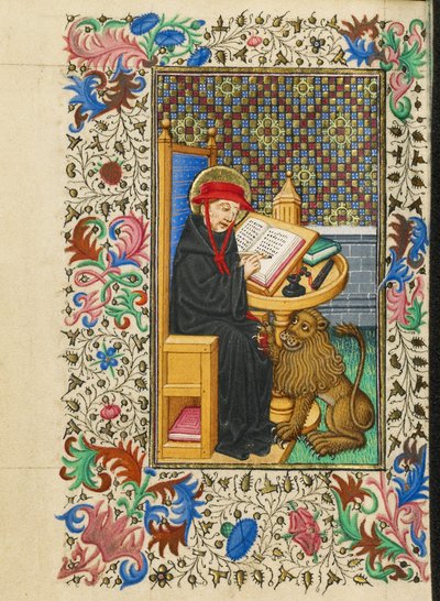 San Girolamo nel suo studio da Master of Sir John Fastolf