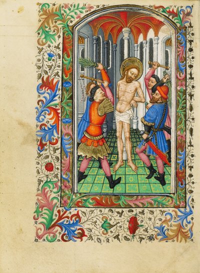 La Flagellazione da Master of Sir John Fastolf